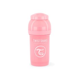 Twistshake Anti-Colic cumisüveg 180ml, rózsaszín