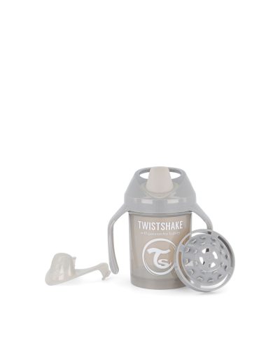 Twistshake Mini Cup 230ml 4hónap+, szürke
