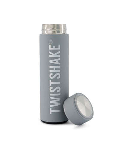 Twistshake Hot or Cold termosz 420ml, szürke