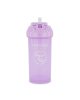 Twistshake Straw Cup kulacs szívoszállal 360ml 6hónap+, pasztell lila
