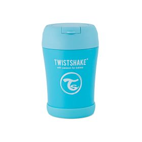   Twistshake Stainless Steel Food Container hőtartó ételtároló 350 ml, kék
